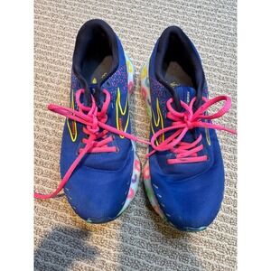 Brooks Glycerin 20 Women's Running Shoes Blue‎ Pink Cereal Donut Print Size 8.5